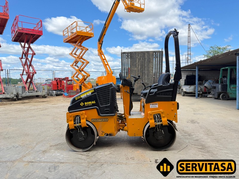 RODILLO COMPACTADOR TANDEM BOMAG