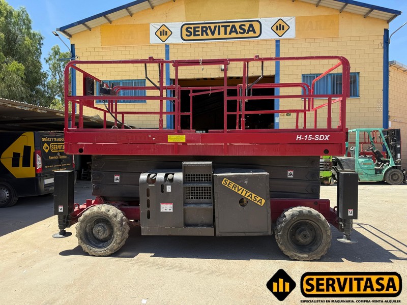 PLATAFORMA ELEVADORA HAULOTTE H15SDX