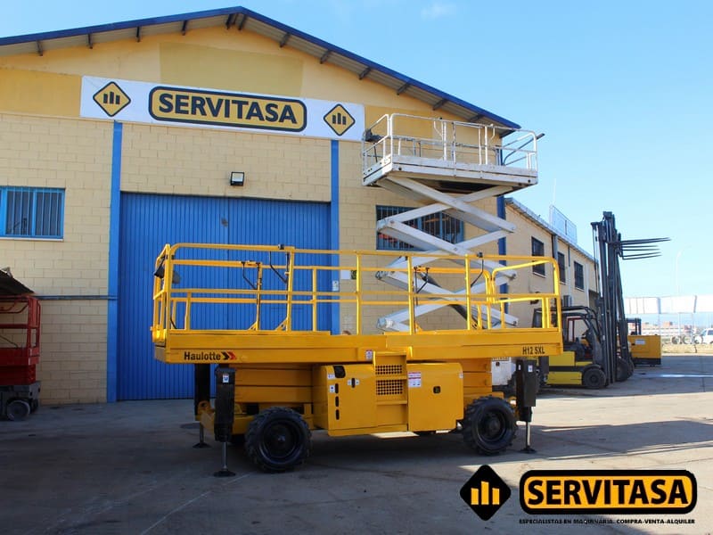 PLATAFORMA ELEVADORA HAULOTTE H12SXL