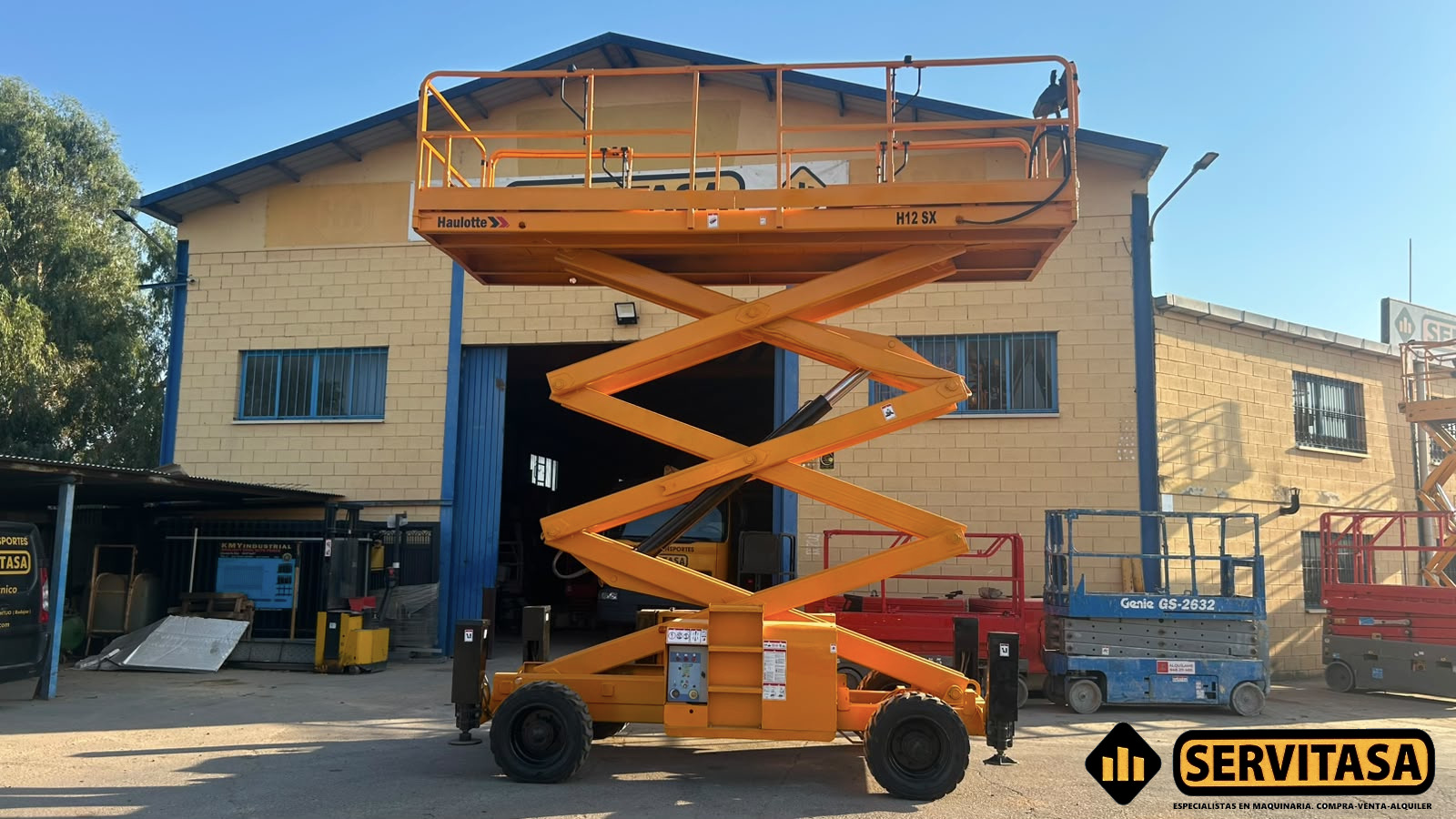 PLATAFORMA ELEVADORA HAULOTTE H12SXL