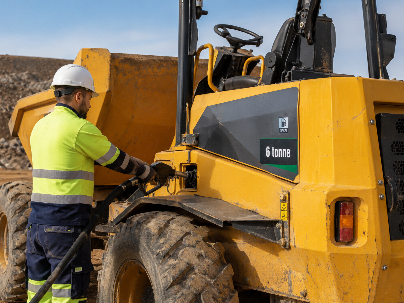 Cómo ahorrar combustible en maquinaria de obra: consejos para reducir el consumo