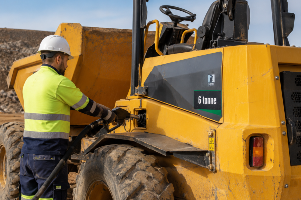 Cómo ahorrar combustible en maquinaria de obra: consejos para reducir el consumo